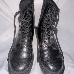 Size 6 Glitter doc martens